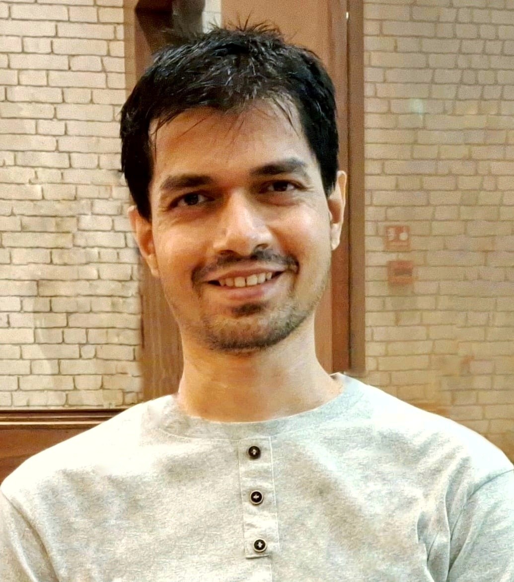 Portrait of Nishant Bhagat, author of The Darjeeling Murders